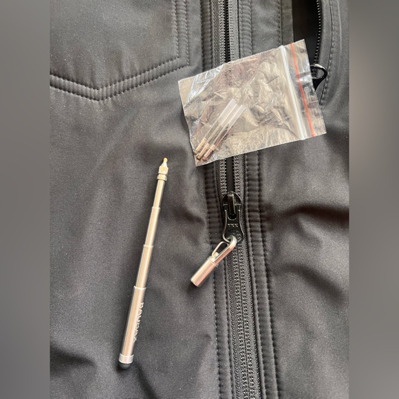 Baubax Womens sz Small bomber jacket for travel in black - Picture 2 of 12